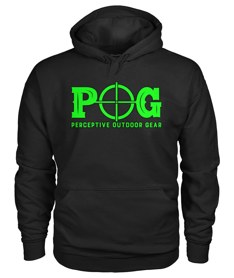 Green POG Logo Black - Adult Short Sleeve, Long Sleeve, and Hoodie